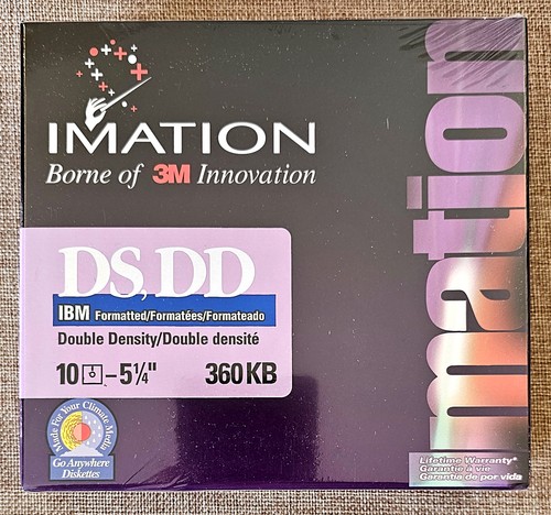 Imation floppy disk 10 ds - imation, n.10