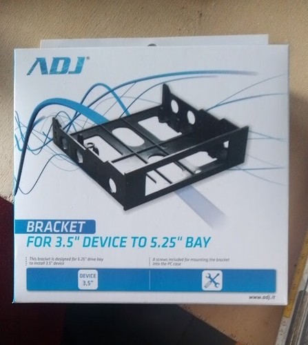 Adj bracket for device to - bracket,