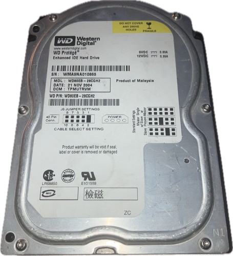Western digital wd80eb 8gb - digital,