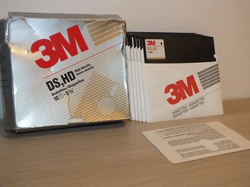 Boite disquettes 3m - disquettes,